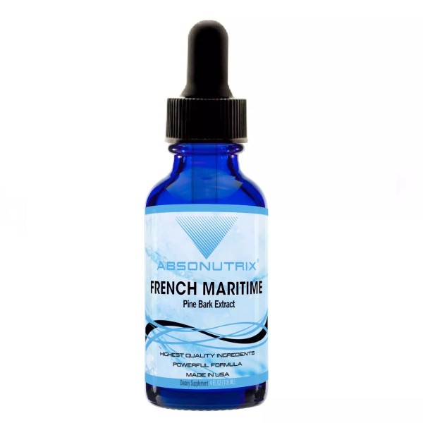 Absonutrix French Maritime Pine Bark Extract 4 Oz 590mg Antioxidant