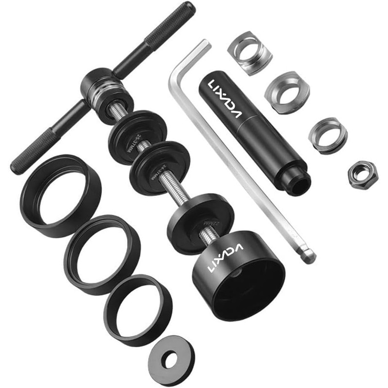 Lixada Bicycle Bearing Press Kit Bike Bottom Bracket Install and