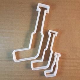 Cutter Craft UK Hockey Stick Skate Sport Shape Cookie Cutter Dough Biscuit Pastry Fondant Sharp - Large