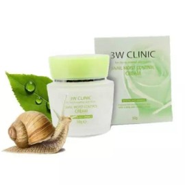 3W 클리닉 세련된 달팽이 모이스트 컨트롤 크림 3W Clinic Elegant Snail Moist Control Cream