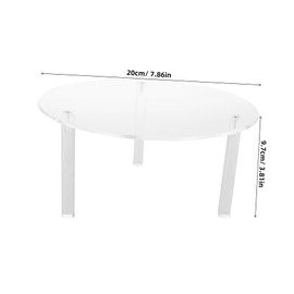 Zerodeko Drinks Dispenser Stand Base for Drink Dispenser Drink Container Holder Wedding Drink Stand Only Drink Dispenser Stand Floor Stand for Water Dispenser Transparent Acrylic