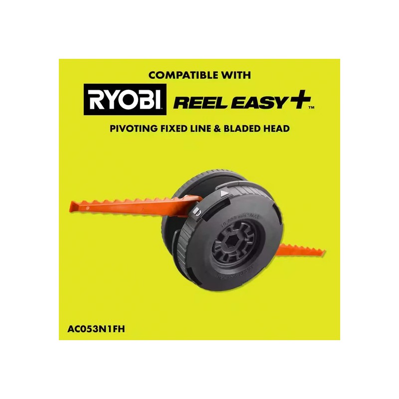Ryobi REEL EASY+ Serrated Blade Replacements (8-Pack) for RYOBI Trimmers
