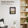 Black Deep Shadow Box Frame Display Case - 13 x