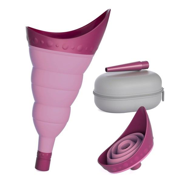 TRIPTIPS Pee Conch Foldable Female Urinal Device Portable Urinal for