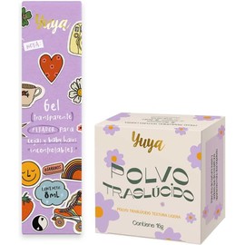 Polvo traslúcido Yuya + Gel fijador para cejas – Mate aterciopelado y larga duración