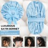 Doitory Silk Bonnet for Sleeping Women, Adjustable Soft Satin Lined