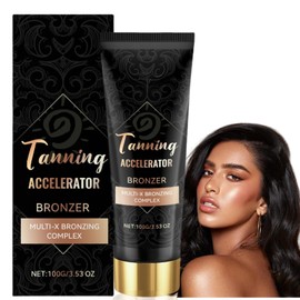 Sunbed Tanning Accelerator,Tanning Accelerator Cream,Faster Tanning Body Cream,Sunbed Cre/am Bronzer,Tanning Acce/lerator Sunb/ed Crea/m,Lasting Tan Hydrating Lotion,Body Ta/nning Accel/erator