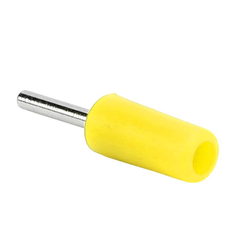 100Pcs Banana Plug Male Nickel Plated Brass Pin Straight for