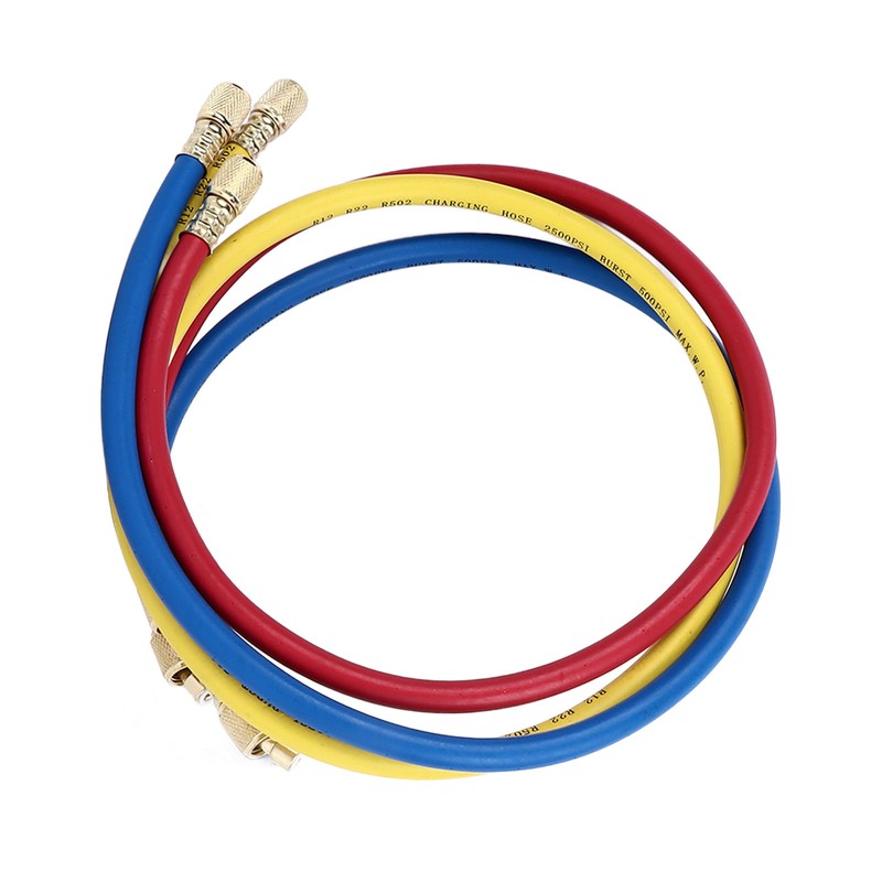 AC Charging Hose Tube HVAC Air Condition Refrigerant Manifold Set