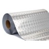 VViViD Industrial Utility Diamond Plate Metallic Chrome Finish Vinyl Wrap
