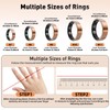 SARUNN ER Smart Ring with Sleep Monitoring, Step Counting, Heart
