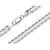 Chunky Chain 6 mm wide 925 sterling silver length 40