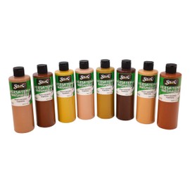 Sax Washable Versatemp Tempera Paints, Multicultural Colors, Set of 8 Pints