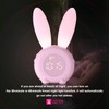 KDtech Kids Alarm Clock with Night Light 6 Ringtones, Cute