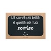 Hello-Bags. Necessaire/pochette. Esterno: 100% cotone. Con cerniera interna e fodera.