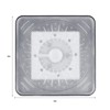 Oubit Shower Spray Head - 7 Color LED Light Shower