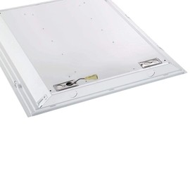 2 ft. x 2 ft. 96-Watt Equivalent White Lens Integrated LED Commercial Grid Ceiling Troffer