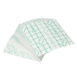 100 Stücke Klebstoffbandabdeckung, wasserfester Film, transparenter Stretchband 8 * 8 cm