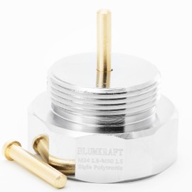 Radiator Adapter M34 x 1.5 Female Type Polytronic (Prototype) to Thermostatic Head M30 x 1.5 Male: Fits Your Radiator Valve to Modern and Intelligent Thermostats in M30