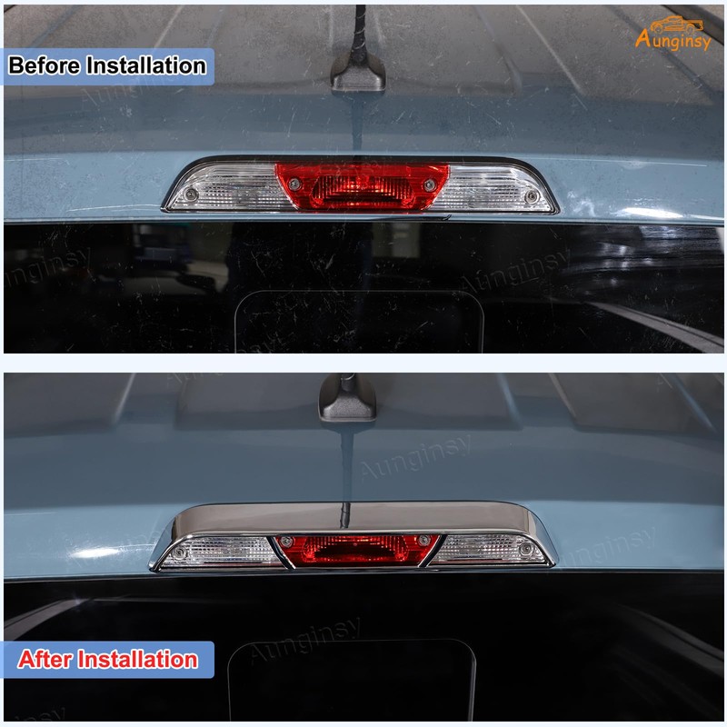 Car Third 3rd Brake Light Trim Frame Compatible with Ford