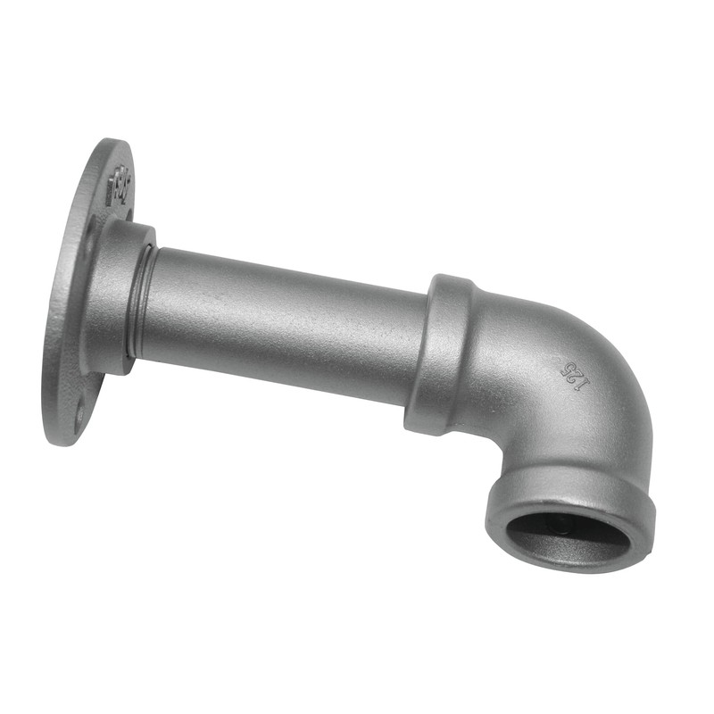 GARDINIA Industrial Home Series Wall Support for Curtain Rods with
