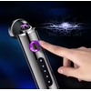 NIVEK Electric Lighter, Rechargeable USB, Cylinder Round Barrel Shape, Double