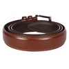 Florsheim Men's Big-Tall Pebble Grain Leather Belt 32mm, Cognac, 60