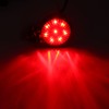 Motorcycle Retro Round LED Taillight Brake Running Light Universal for