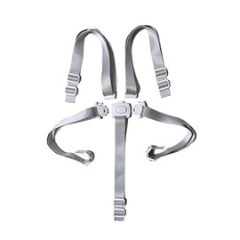 High Chair Strap, High Chair Safety Belts, 5-Point Safety Belt, Universal Child Restraint System, Baby Safety Belt, Pram Baby Safety Belt for Stokke Tripp Trap Hauck High Chair (Grey)