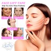 40 Pcs Face Lift Tape, Face Lift Tape Invisible, Elasticity