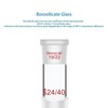 stonylab Enlarging Adapter, Glass Adapter from 19/22 to 24/40 Joint,