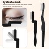 5pcs Eye Lash Separator Tool, Eyelash Brush Separator Brow Brush