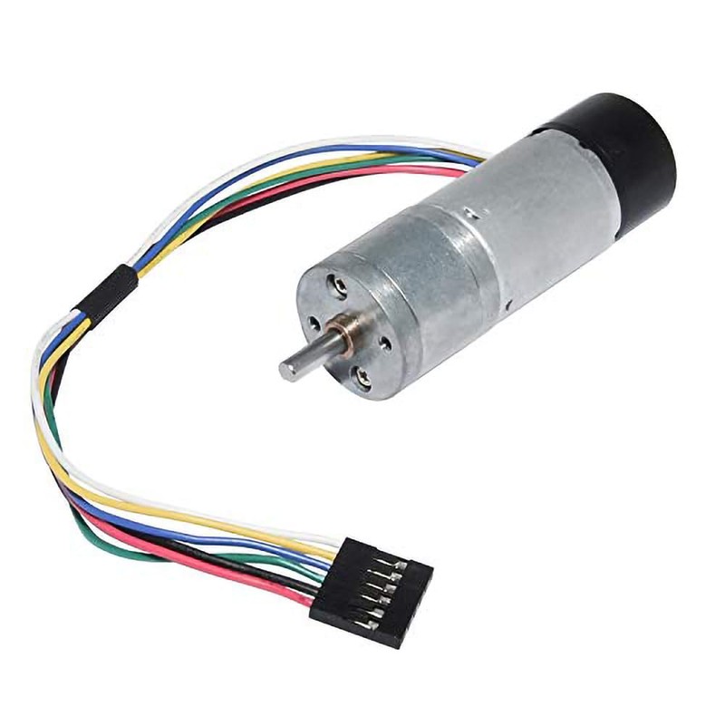 Bemonoc Encoder Metal Gearmotor 12V DC Low Speed 60 RPM