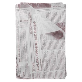 sourcing map 200pcs Wax Paper Sheets Square Sheets 6" x 10" Old Newspaper Style Food Wrapping Paper for Sandwich Baking Paper Liners Picnic Basket Bread Hamburger Wrap Kitchen, White