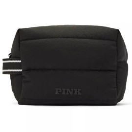 PINK Quilted Puffer Toiletry Bag