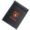 Tiardey Fireproof Money & Document Bag,15" x 11" Fire &