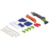 Caulking Tool Kit Glue Cleaning Silicone Grout Removal Scraper Set