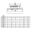 M10 304 Stainless Steel Hook & Eye Heavy Duty Turnbuckle