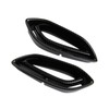 crosselec Carbon Fiber Front Bumper Air Vent Cover Trim Accessories