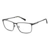 POLAROID Model PLD D494/G Men's Rectangular Metal Eyeglass Frame (Includes