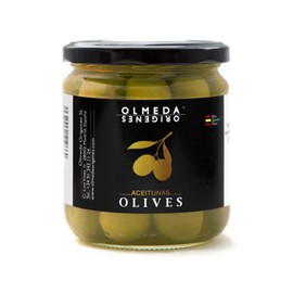 OLMEDA ORÍGENES - Unpitted Manzanilla Olive - 370 gr