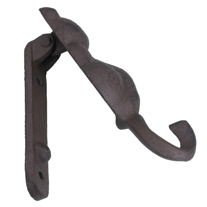 Cat Door Knocker Bell Ringer Cast Iron Garden Shed House