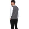 AIYINO Men's Sleeveless Jumpers Tank Top V Neck Sweater Vest