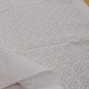 Olympus Thread Sashiko Cloth Pack, Single-Stitch Flower Dishcloth (White) Rose