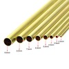 uxcell Brass Tube, 2.5mm 3.5mm 4.5mm 5.5mm 6.5mm 7.5mm 8.5mm