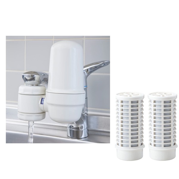 iBelieve Water Purifier, Faucet Type, 3000 L; Includes 3 Cartridges,