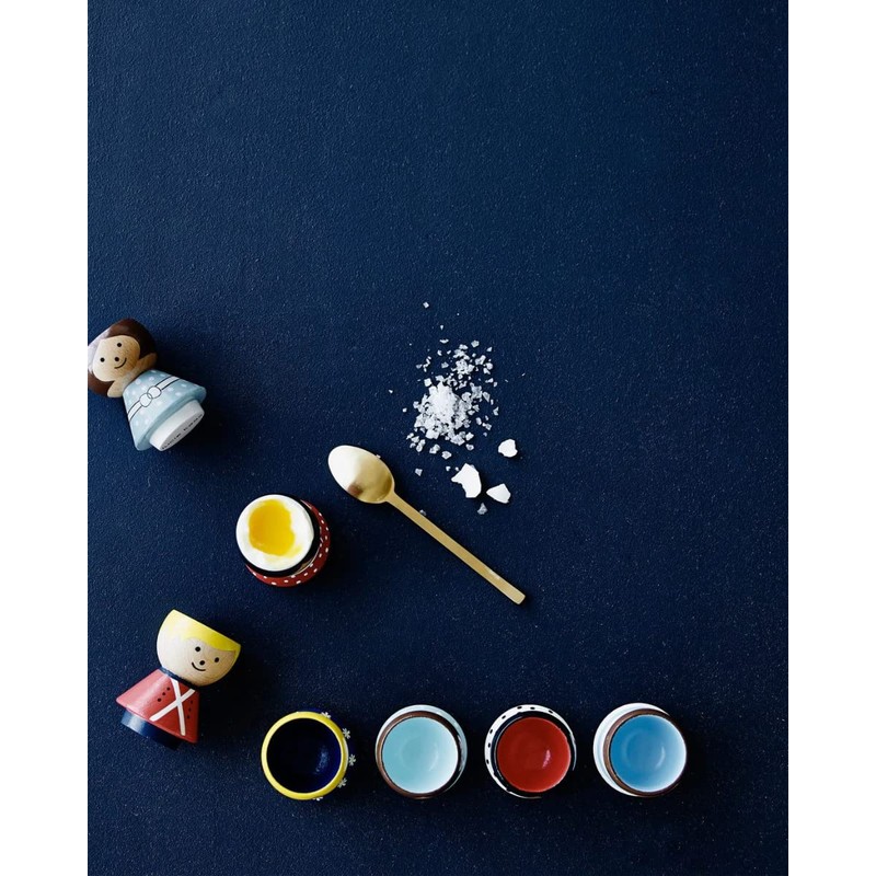 Lucie Kaas Borkfold Collection BF02AR Boy's Arlo Egg Cup, Hand-Painted