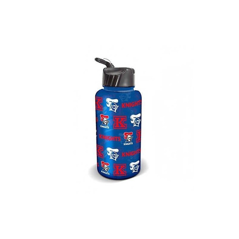 Newcastle Knights NRL Rugby League Flip Drink Water Bottle 1L
