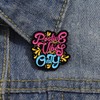 Postive Vibes Only Enamel Pin Positive Badge Brooch For Backpacks