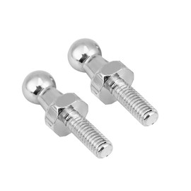 MACHSWON 2 Pcs Car Stainless Steel for Gas Struts Ball Ended Bonnet 10mm M6 Ball Stud